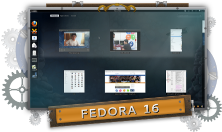 Fedora 16 Ekran Görüntüsü