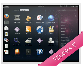 Fedora 17 Ekran Görüntüsü