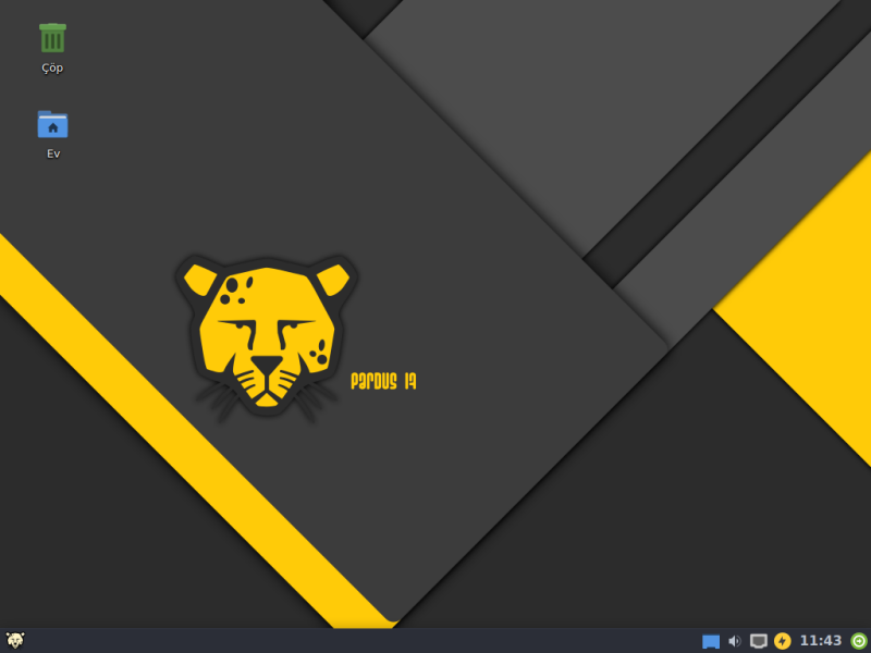 Pardus 17.3 XFCE Screenshot